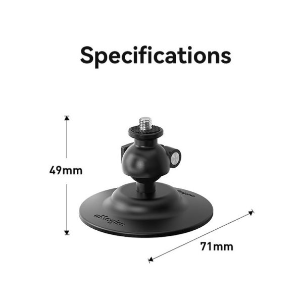 AMagisn Flexible Adhesive Mount for DJI / GoPro HERO / Insta360 Action Camera, Spec: 1 / 4 Inch - Image 9