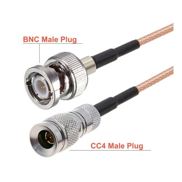 20cm BNC Male To CC4 Male Cable RG179 RF Adapter Wire - Image 3