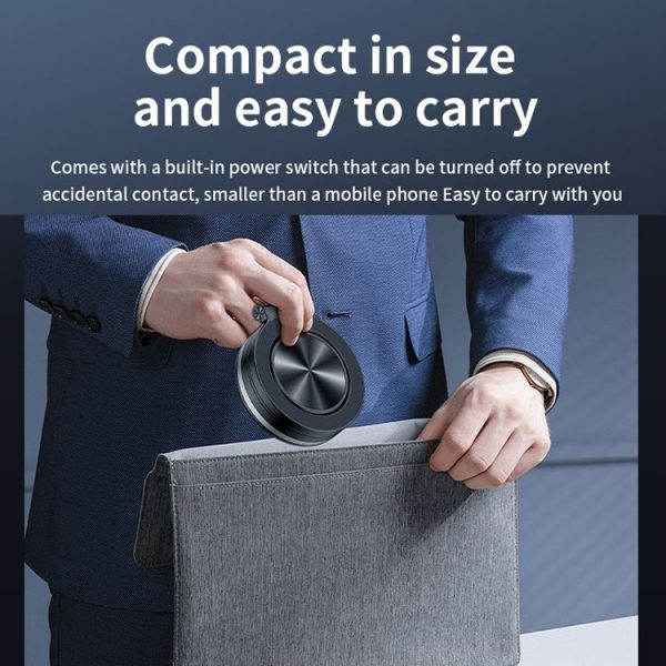 AIMITE C1 Vacuum Adsorption Foldable Magnetic Support Bracket Car Cell Phone Holder (Black) - Image 10
