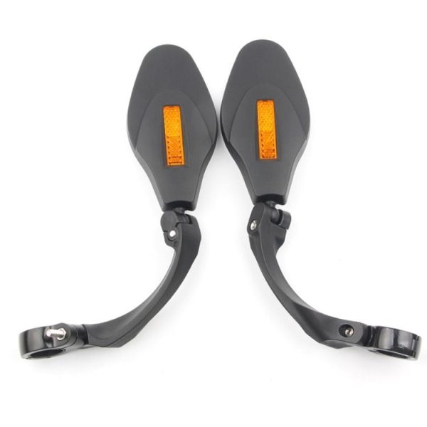 Bicycle Stainless Steel Mirror Foldable Rotating Rearview Mirror, Model: 027 Single Left - Image 4