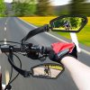 Bicycle Stainless Steel Mirror Foldable Rotating Rearview Mirror, Model: 027 Single Left - Image 6