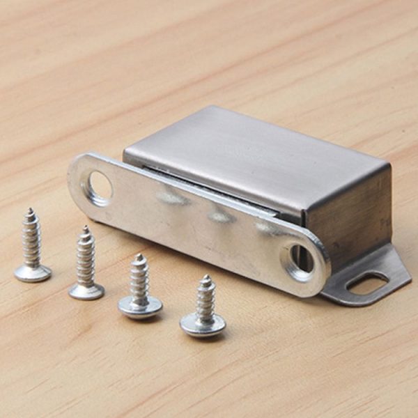 02C Stainless Steel Magnetic Door Catch Kitchen Cabinet Catches Magnet Latches For Door - Image 5