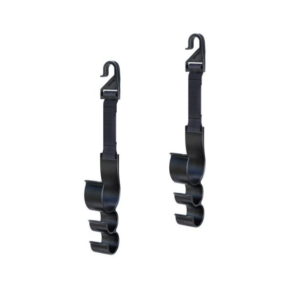 1pair Car Seat Back Umbrella Fixed Storage Hook, Style: Standard