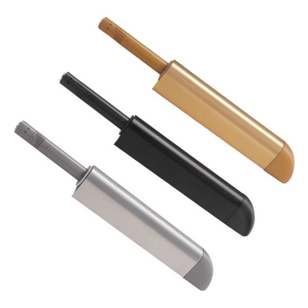 Cabinet Door Magnetic Self-rebounder Drawer Invisible Press Spring Door Opener (Black) - Image 3