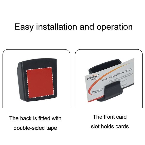 Car Dashboard Key Remote Control Storage Box (Black) - Image 3