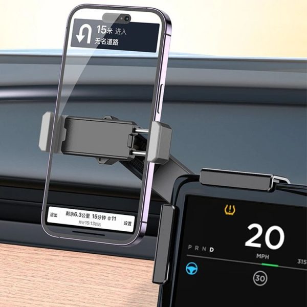 SHUNWEI Car Navigation Screen Floating Mobile Phone Holder, Style: Clip Type - Image 10
