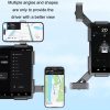 SHUNWEI Car Navigation Screen Floating Mobile Phone Holder, Style: Clip Type - Image 8
