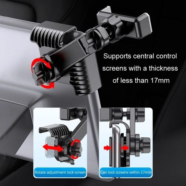 SHUNWEI Car Navigation Screen Floating Mobile Phone Holder, Style: Clip Type - Image 9