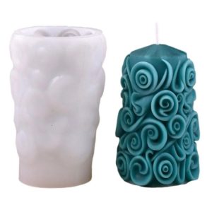 Christmas Tree Aromatherapy Candle Ornaments DIY Silicone Mold, Style: C1 ZL-268-1