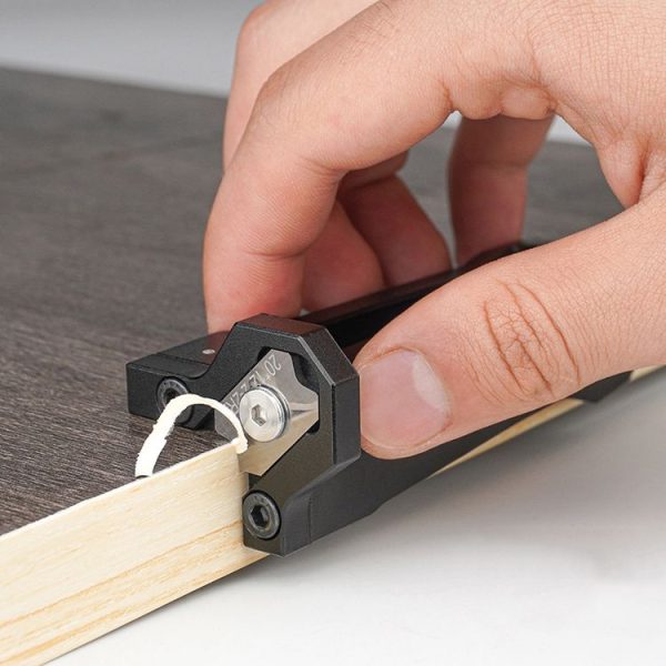 Woodworking Edge Banding Manual Arc Trimmer Board Chamfering Fillet Scraper, Specification: With R1 Blade - Image 2