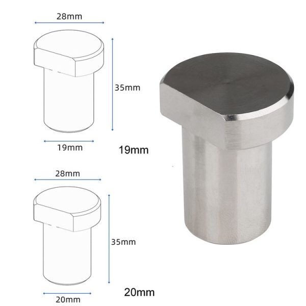 Dowel Table Clamp Quick Release Woodworking Table Limit Blocks, Style: 20mm Stainless Steel - Image 4