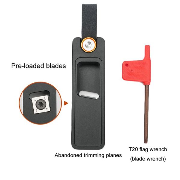 MG0-000-0145 Woodworking Edge Trimmer Manual Planer Trimming Edge Banding Deburring Tool - Image 4