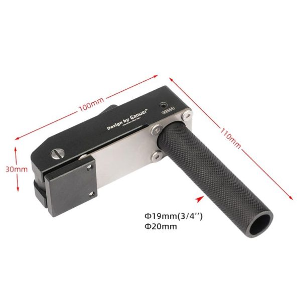 19mm Hole Ganwei Woodworking Desktop Quick Acting Hold Down Clamp Desktop Fast Fixed Clip (85mm Handle) - Image 2