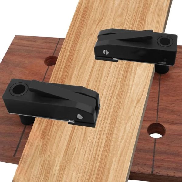19mm Hole Ganwei Woodworking Desktop Quick Acting Hold Down Clamp Desktop Fast Fixed Clip (85mm Handle) - Image 7