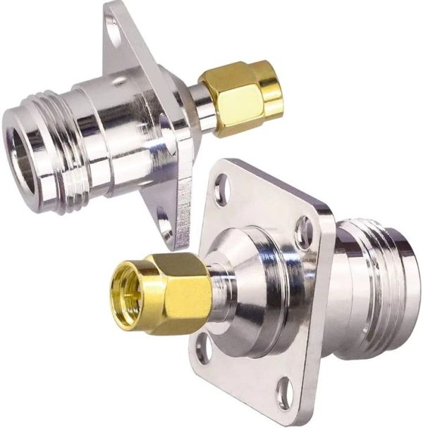 N Female To SMA Male RF Coaxial Connector - Image 3