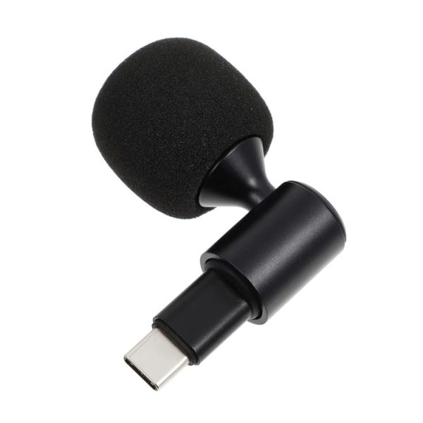 Mobile Phone Live Broadcast Microphone, Style: 3.5 Straight Head 3-section Plug (Sponge Cover) - Image 3