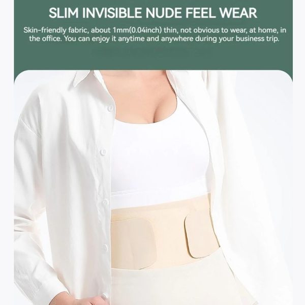 Ultra-thin Waist Belt Lumbar Support Breathable Back Spine Support Corset, Size: S - Image 7