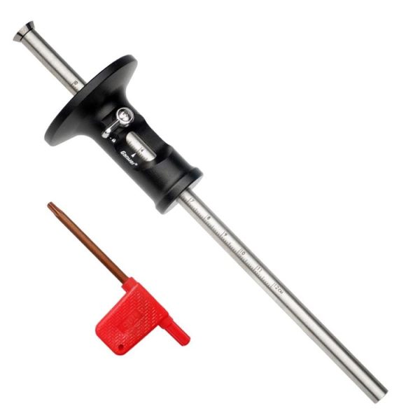 Ganwei European Scriber Simple Marking Gauge Ruler Parallel Line Drawing Woodworking Tool (Fixed Blade)