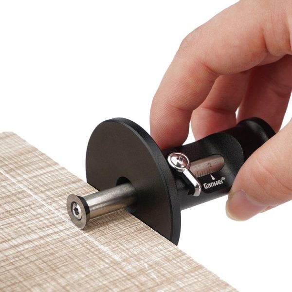 Ganwei European Scriber Simple Marking Gauge Ruler Parallel Line Drawing Woodworking Tool (Fixed Blade) - Image 2