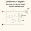 High Medium And Low 3-Way Audio Crossover Home Cinema Speaker Divider, Style: 305A Model - Image 8