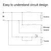 WEAH-338 High Medium And Low 3-Way Audio Crossover Hi-Fi Speaker Conversion Divider - Image 7