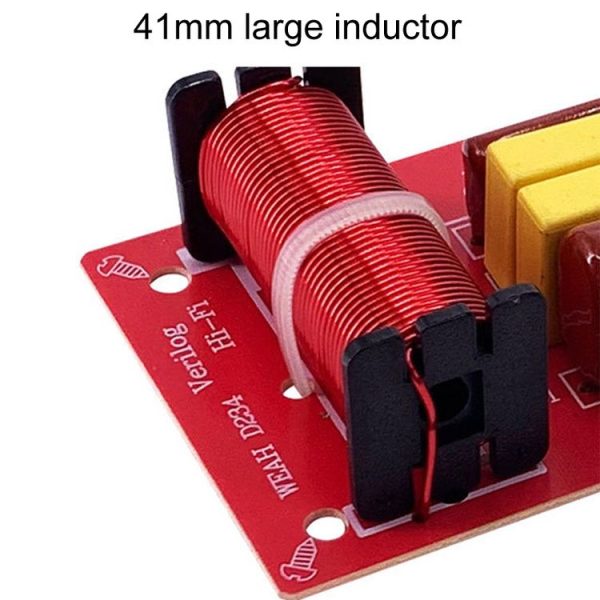 D234 High And Low 2-Way Audio Crossover Hi-Fi Speaker Conversion Divider - Image 4