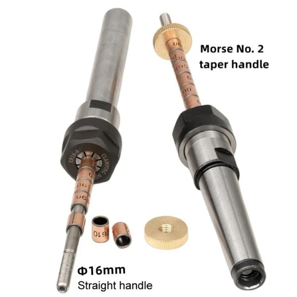 Woodturning Pen Mandrel Collet Penmaking Turning Lathe DIY Clamping Mandrel Fitting Tool (Taper Shank) - Image 6
