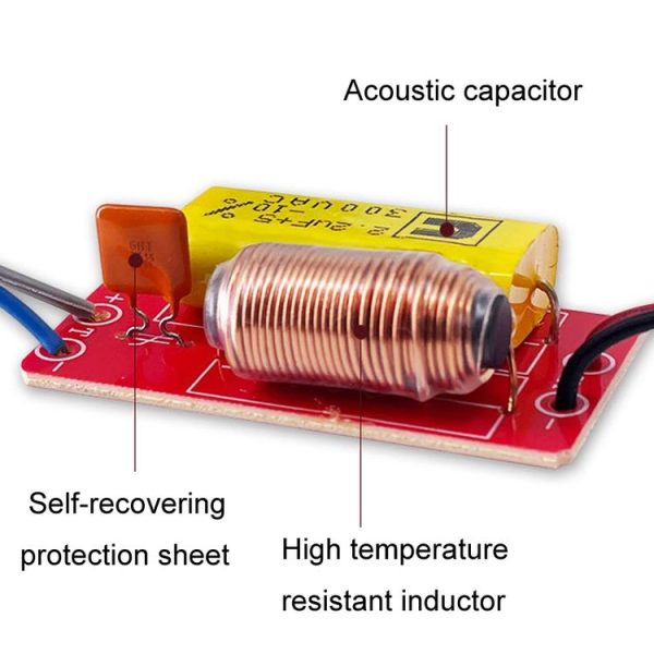 WEAH-T-5 Car Modification Tweeter Crossover Hi-Fi Audio Divider, Style: A Model 2.2UF - Image 4