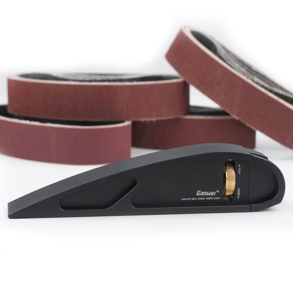 Ganwei Sandpaper Holder Adjustable Manual Curve Grinding Polishing Belt Sander Sandboard Woodworking Tool With 1pc 320 Grit Sanding Belt - Image 6