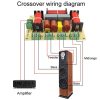 RCEDA-402A One High One Medium Two Low 4-Way Speaker Crossover Audio Modification Divider - Image 6