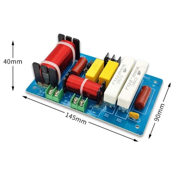 PA-2A High And Low 2-Way Audio Crossover Stage Speaker Conversion Divider - Image 2