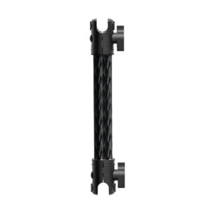 Car Phone Mount Extension Arm Double Jointed Swivel Adjustment Carbon Fiber Bracket Connecting Rod, Model: 140mm For 20mm Ball Head