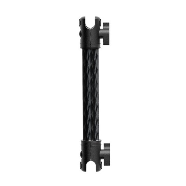 Car Phone Mount Extension Arm Double Jointed Swivel Adjustment Carbon Fiber Bracket Connecting Rod, Model: 140mm For 20mm Ball Head