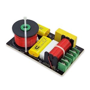 Magenta-2 High And Low 2-Way Audio Crossover Bookshelf Speaker Conversion Divider (B Model 3uF Capacitor)