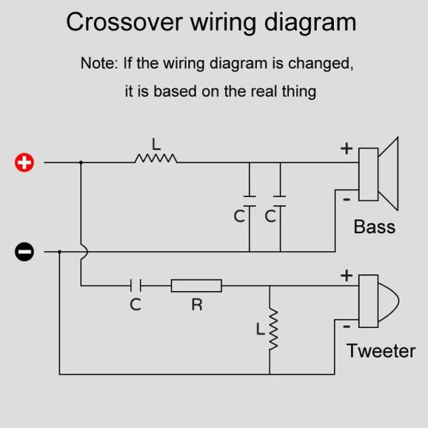 Magenta-2 High And Low 2-Way Audio Crossover Bookshelf Speaker Conversion Divider (B Model 3uF Capacitor) - Image 8