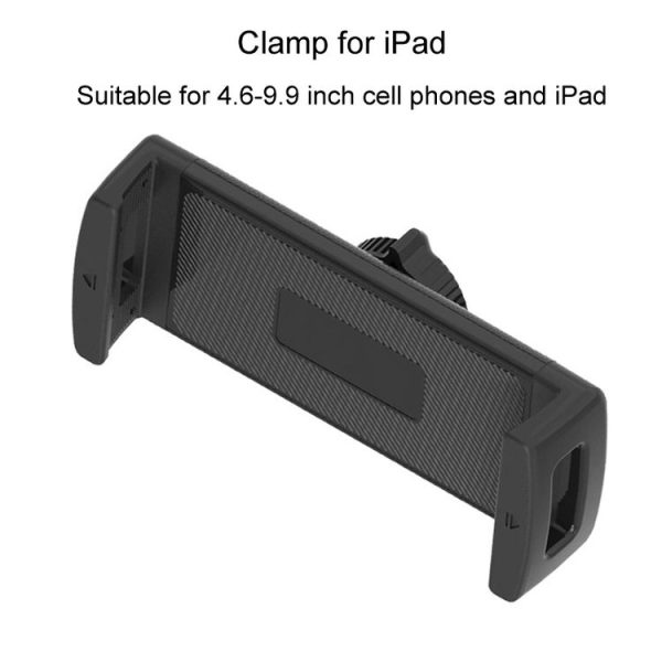 IPad Car Tablet Holder Suction Cup Mount Car Dashboard Cellphone Stand (Black) - Image 4