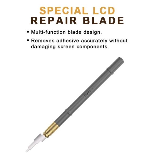BAKU BA-214 Multi-Function LCD Repair Scraper 0.2mm Thickness Screen CPU Glue Remover Tool - Image 2