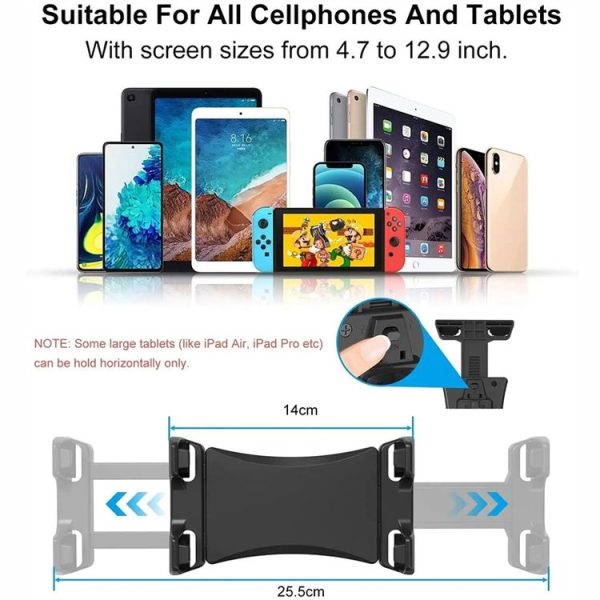 CP-P20 For IPad Universal Car Tablet Holder Suction Cup Car Navigation Cell Phone Holder - Image 7