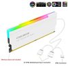 COOLMOON CM-RA1 ARGB Memory Vest Desktop Computer Memory Stick Cooling Case (White) - Image 4