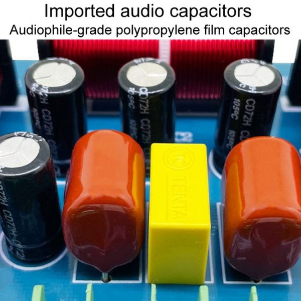RCEDA-410 Two High One Medium One Low 4-Way Speaker Crossover Audio Modification Divider - Image 4