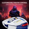 Inphic IN9 Tri-mode Wireless Bluetooth Gaming Office Computer Mouse (White) - Image 6