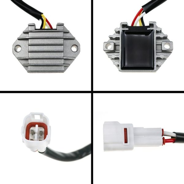 Motorcycle Voltage Regulator Rectifier For Yamaha YFZ450 5TG-81960-00 5TJ-81960-00 5TJ-81960-02 - Image 5