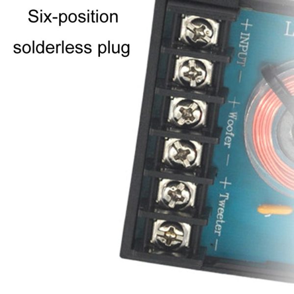 WEAH-2001 High And Low 2-Way Audio Crossover Car Speaker Conversion Divider - Image 6
