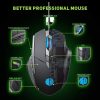 Inphic PW1H Wired Silent Illuminated Computer Gaming 6-Button Mouse (Gray) - Image 3