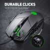 Inphic PW1H Wired Silent Illuminated Computer Gaming 6-Button Mouse (Gray) - Image 6