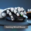 Inphic PW1H Wired Silent Illuminated Computer Gaming 6-Button Mouse (Gray) - Image 7
