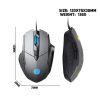 Inphic PW1H Wired Silent Illuminated Computer Gaming 6-Button Mouse (Gray) - Image 9