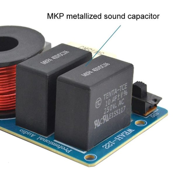 SP-122 120W Single Pure Midrange Crossover Board Hi-Fi Speaker Conversion Divider - Image 4