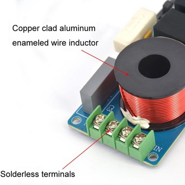SP-122 120W Single Pure Midrange Crossover Board Hi-Fi Speaker Conversion Divider - Image 5