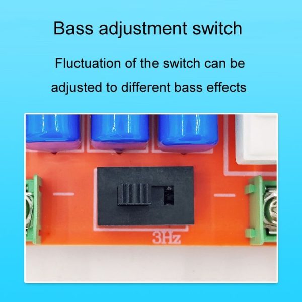 WEAH-93 220W Single Pure Bass Crossover Board Hi-Fi Speaker Conversion Divider - Image 5